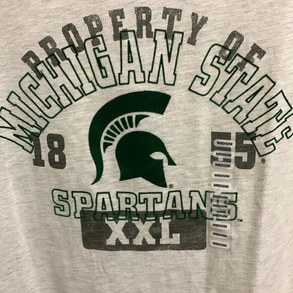 Spartans Michigan State Collegiate Licensed T-Shirt NWT - Picture 6 of 10